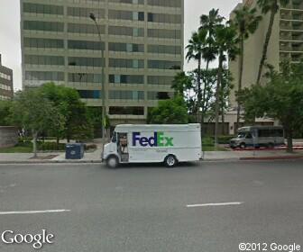 FedEx, Self-service, Hilton Hotel - Inside, Pasadena