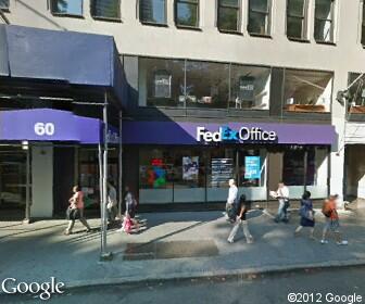 Self-service, FedEx Drop Box - Inside FedEx Office, New York