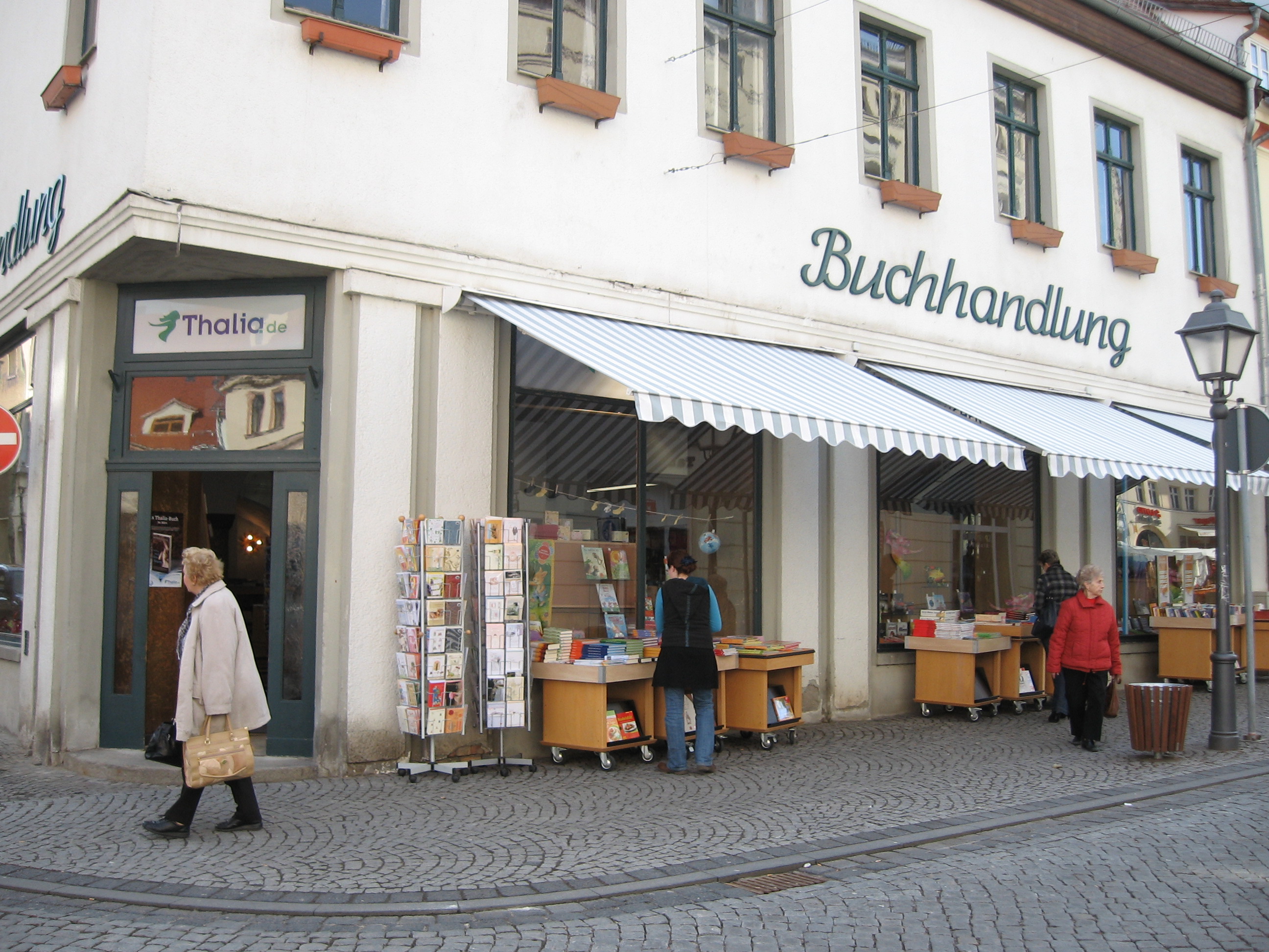 Eisleben: Thalia-Buchhandlung, Markt
